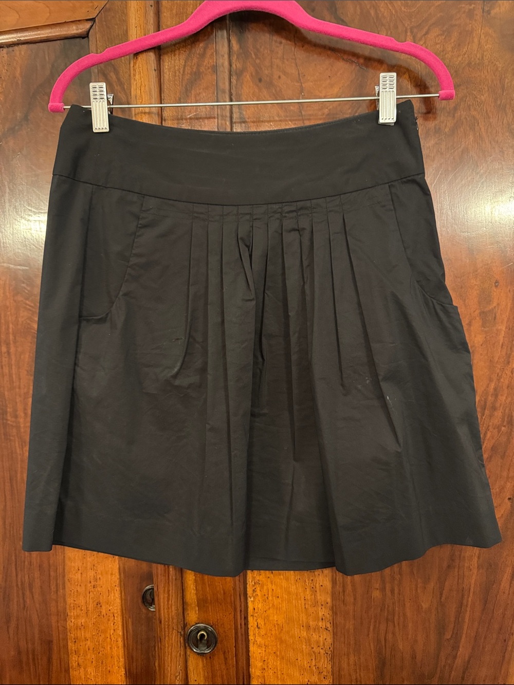Banana Republic Black Circle Skirt with Pleats